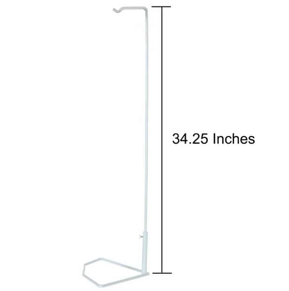 Universal Vertebral Column Stand is 34.5 inches tall Universal Vertebral Column Stand is 34.5 inches tall 1