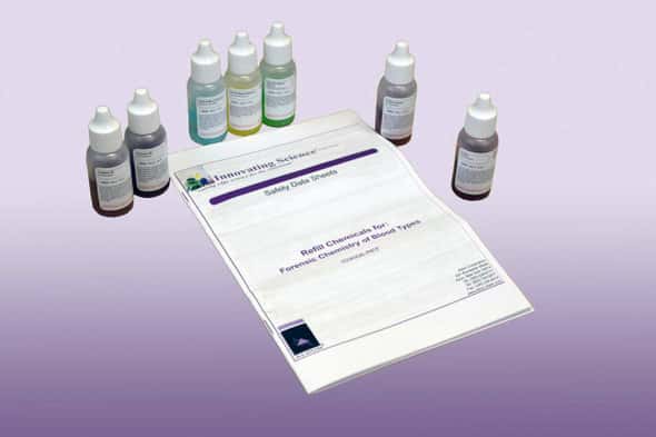 Forensic Chemistry Of Blood Typing Refill Kit Forensic Chemistry Of Blood Typing Refill Kit