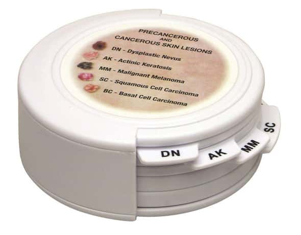 Skin Cancer Disk Set Anatomy Model Skin Cancer Disk Set Anatomy Model