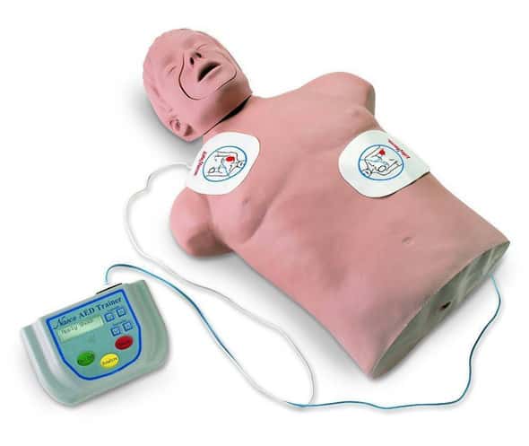 Life/Form AED Trainer Simulator Package With CPR Brad Manikin Life/Form AED Trainer Simulator Package With CPR Brad Manikin