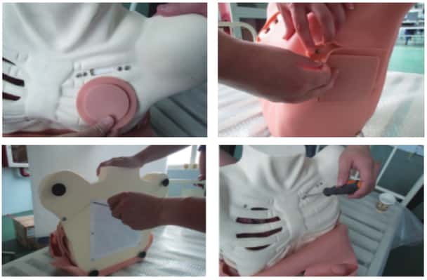 Replacement Pad Kit for Chest Drain and Needle Decompression Trainer
