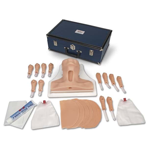 Life/form Adult Replacement Trachea Inserts - 6 Pack - Overview of All Replacement Parts