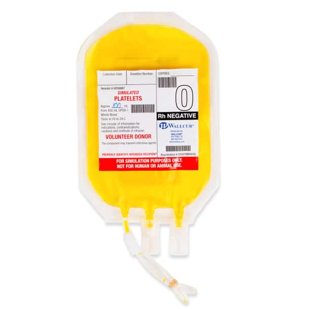 Practi-Platelets (100 mL O-Negative Platelets) 450 mL Bag - 1 Count