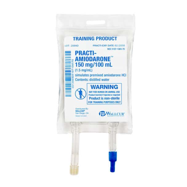 Practi-Amiodarone HCl (150 mg/100 mL) Premixed 100 mL I.V. Bag - 1 Count