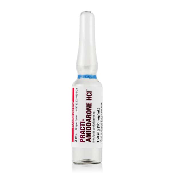 Practi-Amiodarone HCl (150 mg/3 mL) 3mL Amp - 100 Count