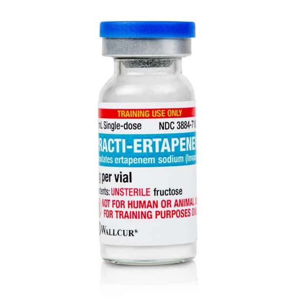 Practi-Ertapenem Sodium (1 g/10 mL) 10 mL White Powder Vial - 30 Count