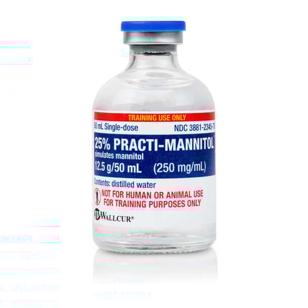 Practi-Mannitol 25% (250 mg/mL) 50 mL Vial - 20 Count