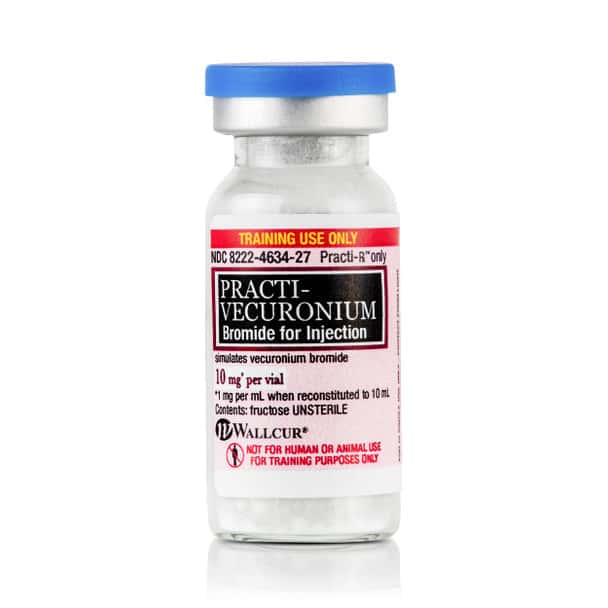 Practi-Vecuronium Bromide  (10 mg/10 mL) 10 mL Powder Vial - 30 Count