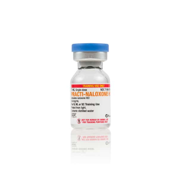Practi-Naloxone HCl  (0 mg/1 mL) 1 mL Vial - 40 Count