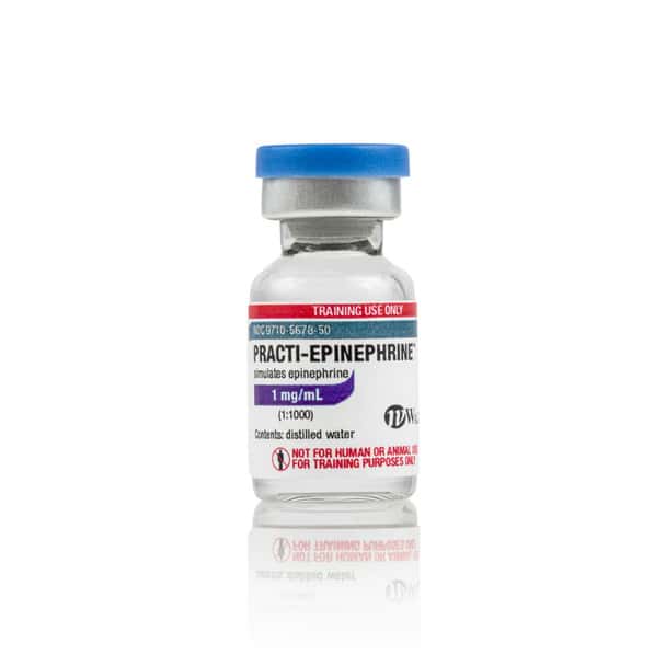 Practi-Epinephrine  (1 mg/1 mL) 1 mL Vial - 40 Count