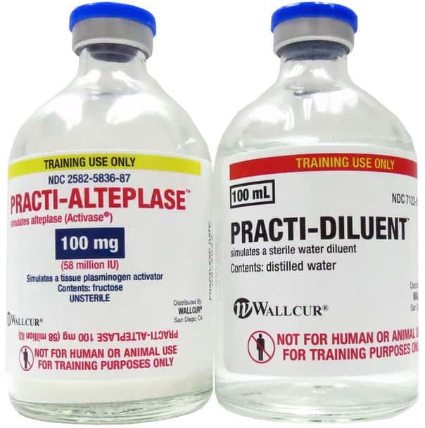 Practi-Alteplase (100 mg Powder and 100 mL Diluent) 2 Vial Set - 10 Count