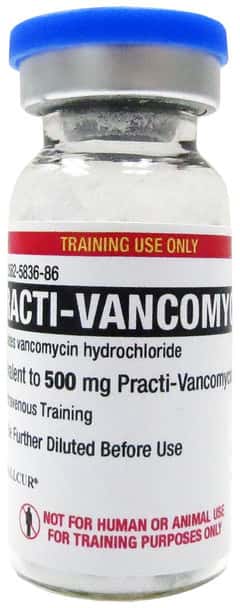 Practi-Vancomycin (500 mg/10 mL Powder) 10 mL Vial - 30 Count