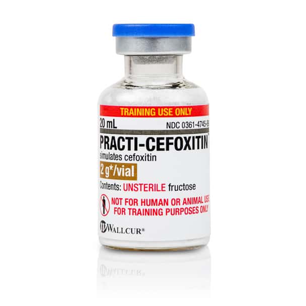 Practi-Cefoxitin (2 g/20 mL Powder)  20 mL Vial - 30 Count