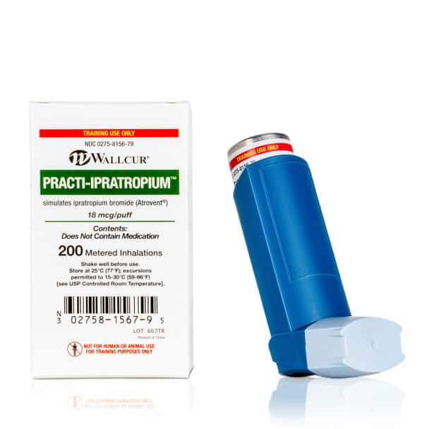Practi-Ipratropium Inhaler 200 Metered Inhalations (18 mcg/Dose) CFC Free - 5 Count