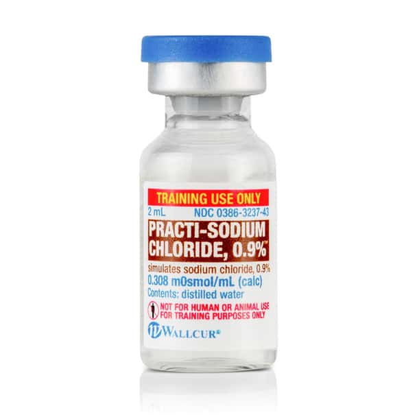 Practi-Sodium Chloride 0.9%, Simulated Medication