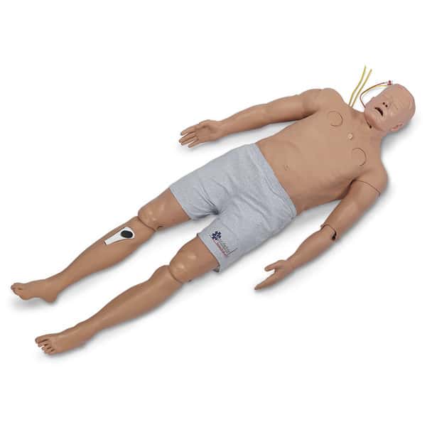 Pre-Hospital Trauma Life Support Full Body Training Manikin, 55 in., 140-lb. - Light