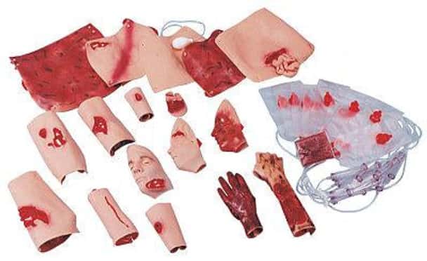 Trauma Moulage African American Kit