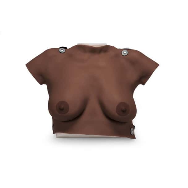 Wearable Breast Self Examination Model, Dark Skin