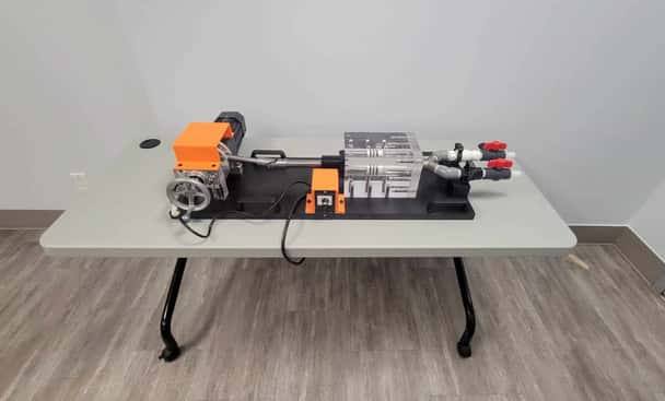 Heart Pump for Adult Heart Phantom Model