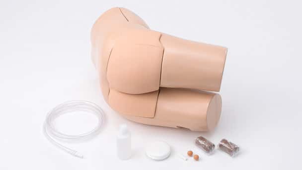 KOKEN Stool Extraction and Enema Training Model
