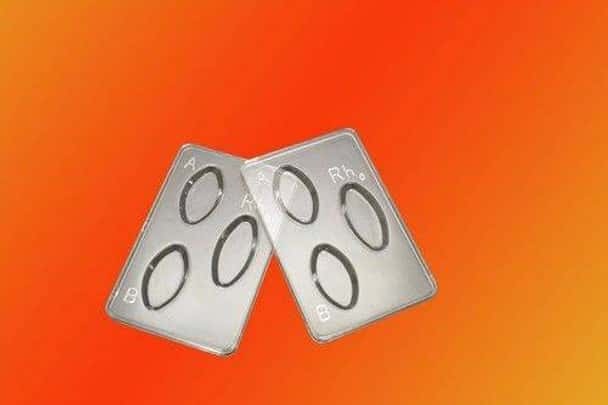 Blood Typing Trays Pk/100