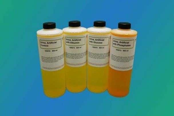 Artificial Urine for Educational Simulation, Set of Four