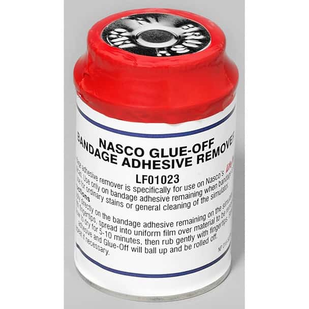 Glue-Off for Life/form Bandaging Simulators