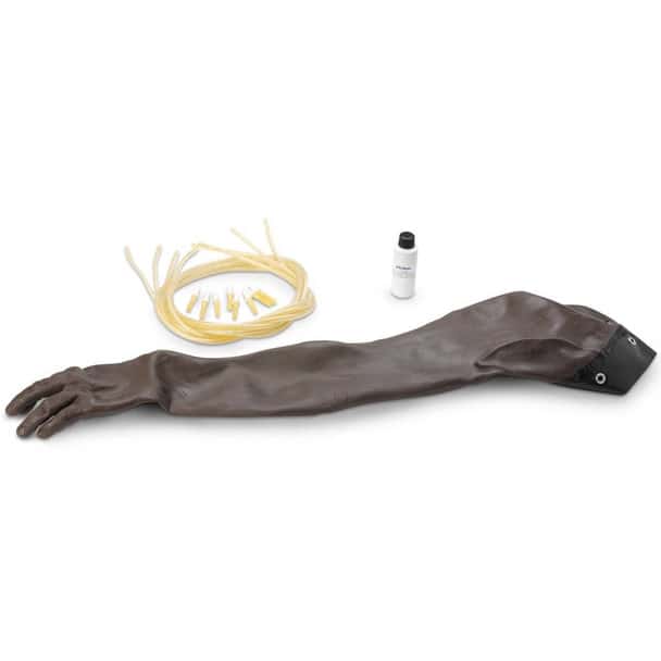 Life/form Advanced Venipuncture and Injection Arm Skin and Vein Replacement Kit - Dark