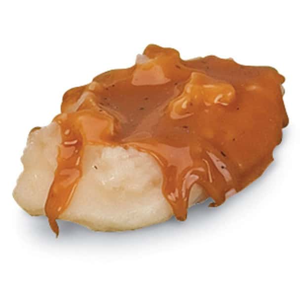 Nasco Potatoes Food Replica - Mashed with Gravy - 1/2 cup