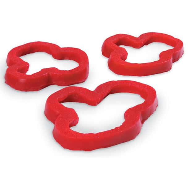 Nasco Pepper Rings Food Replica - Red - 3 count