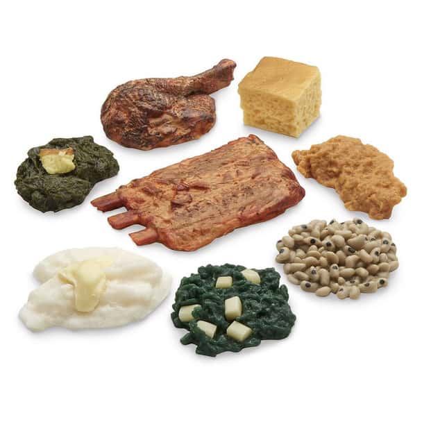 Nasco American Foods of the South Food Replica Set