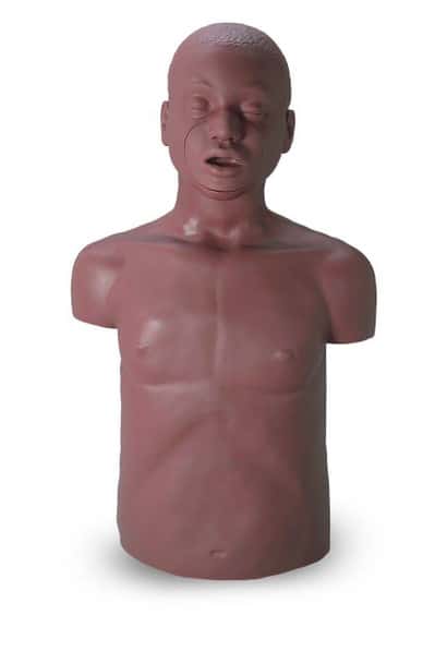 Paul African-American CPR Manikin With Carry Bag
