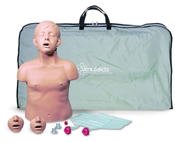 Brad Jr CPR Torso With Carry Bag