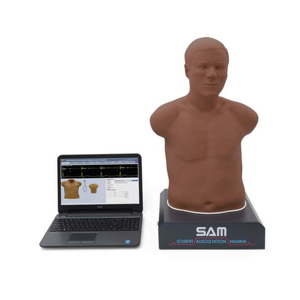 SAM II the Student Ausculatation Manikin - Dark