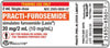 Practi-Furosemide Peel-N-Stick Vial Labels - 100 Count