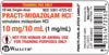 Practi-Midazolam HCl Peel-N-Stick Vial Labels - 100 Count