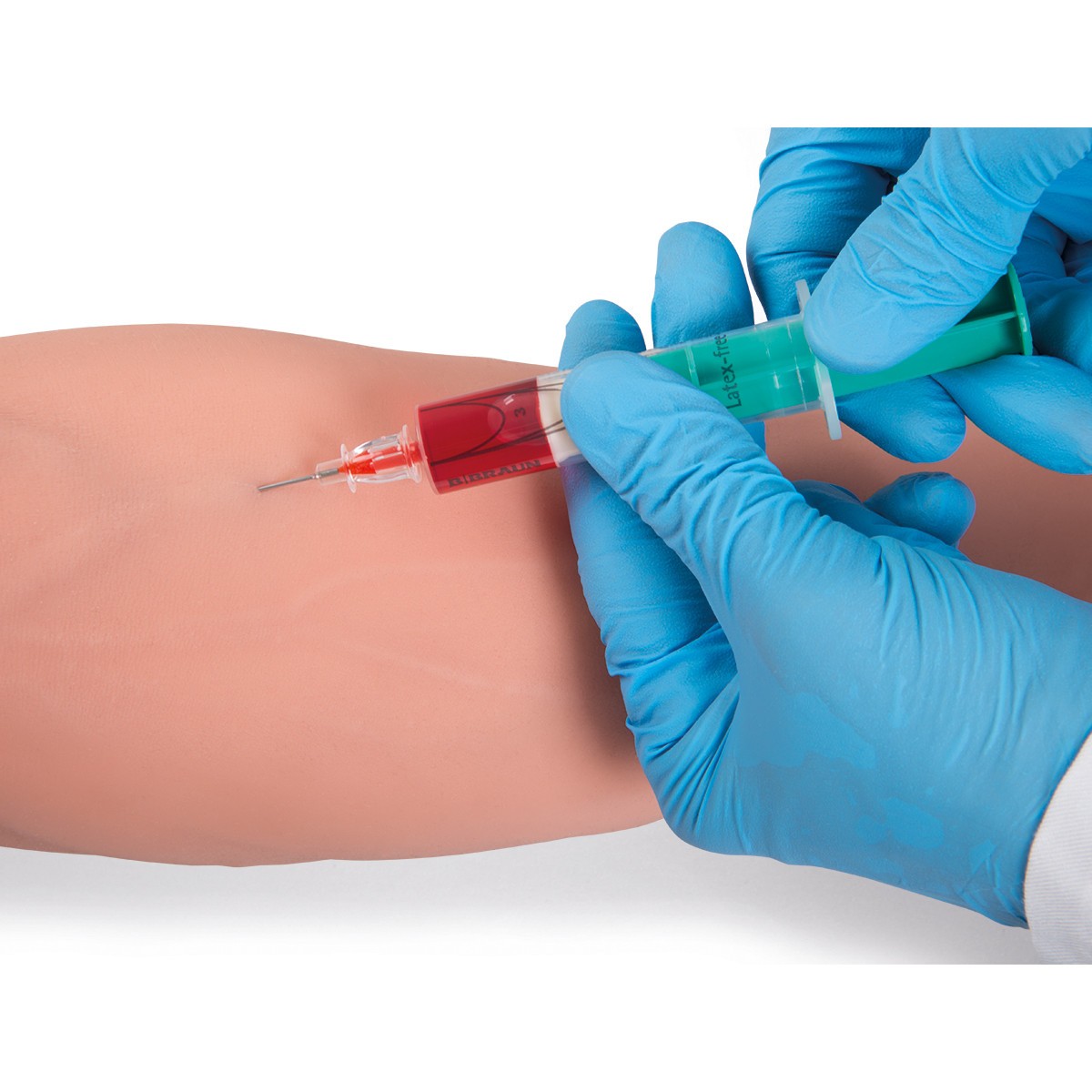 Injections Rig Arm 3B Scientific I.V. Injection Arm, Dark Skin | Anatomy Warehouse