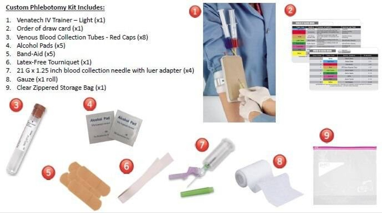 Phlebotomy Trainer and Supplies Kit