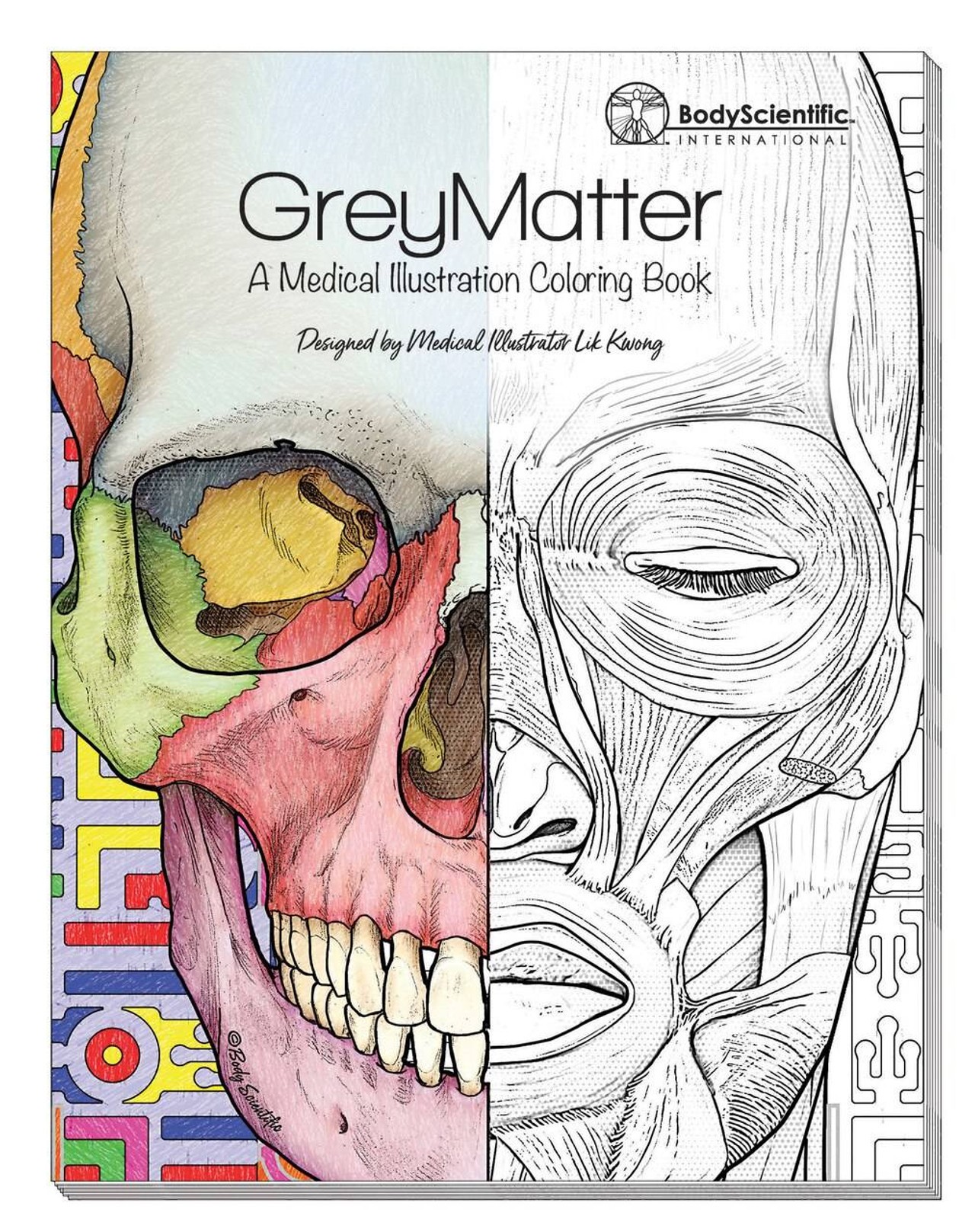 Grey Matter Anatomy Coloring Book