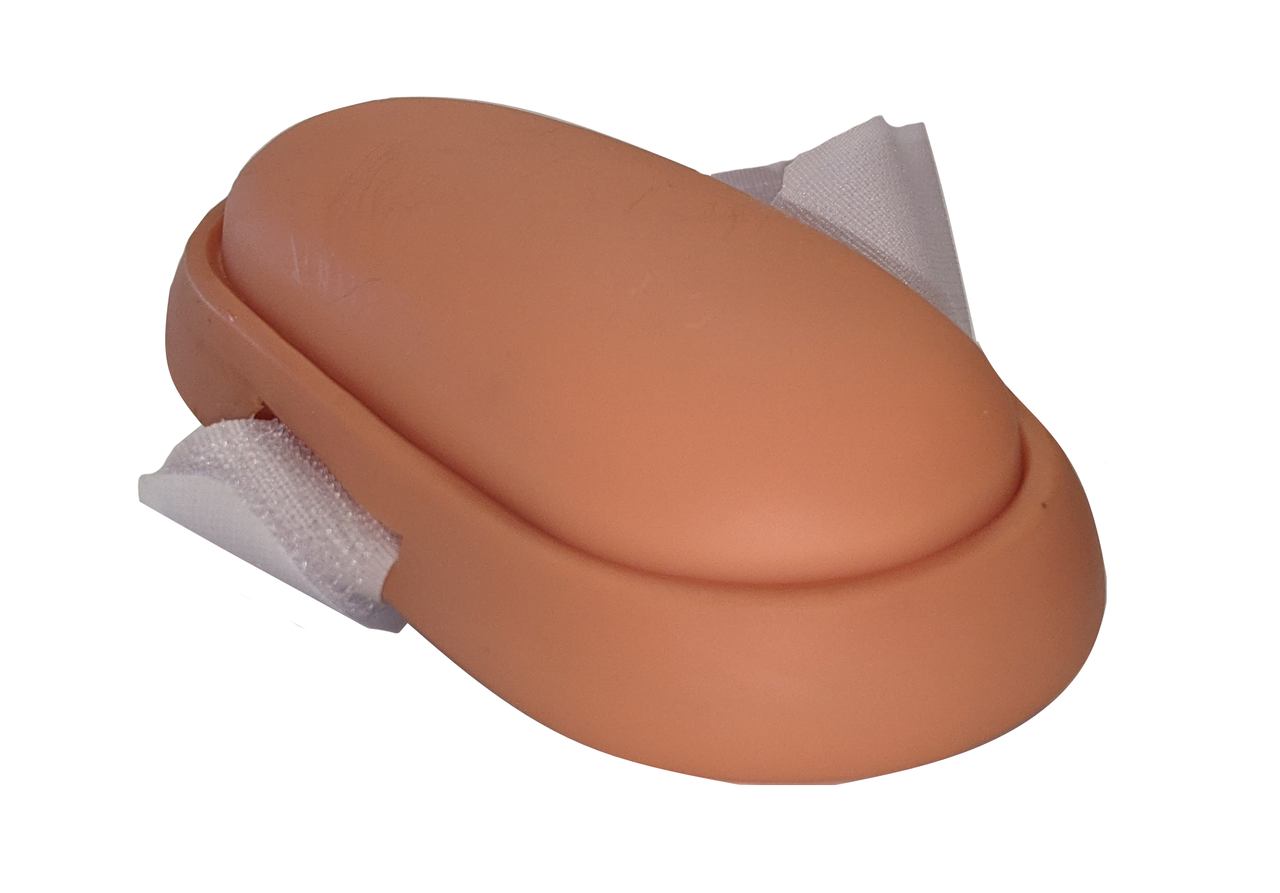 Anatomy Lab Portable Nursing Simulation Kit, Intramuscular Injection Trainer Side Angle