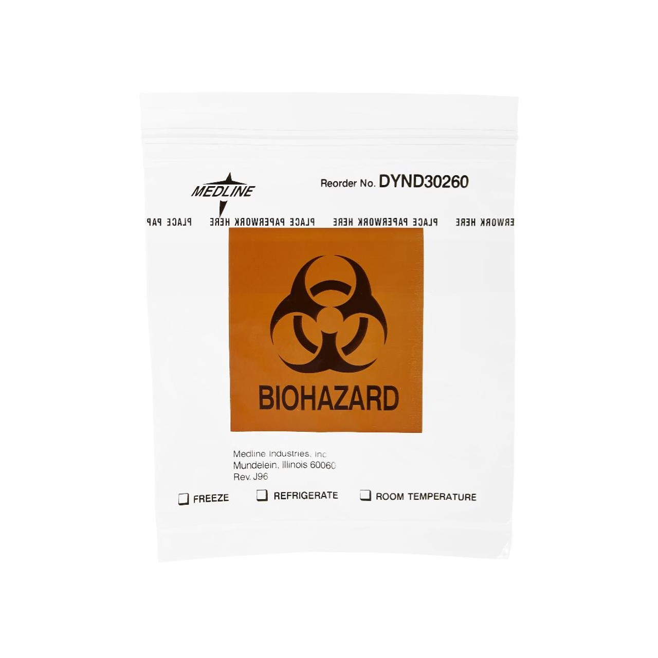 Foley catheterization training waste collection bag