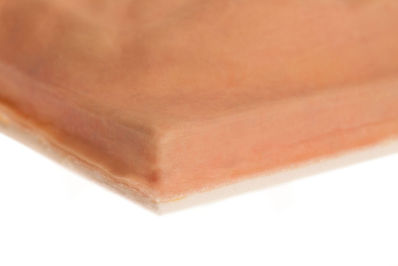 SimSkin Suture Pad - Dali Face and Abdomen Pad - Close Up View of Pad Thickness