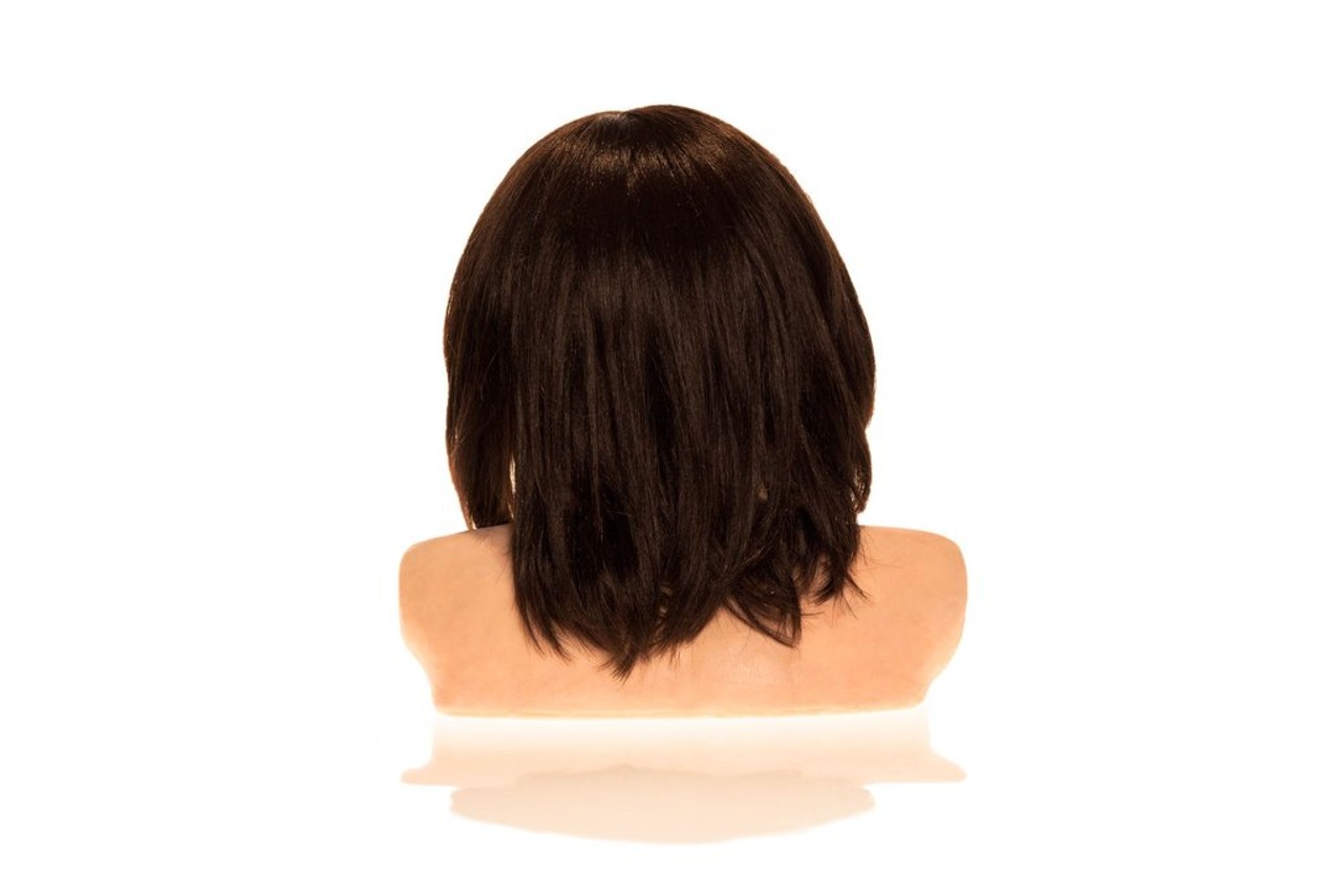 SimSkin Cosmetic Filler Training Model - Zsa Zsa - Back View of the Head and Upper Back