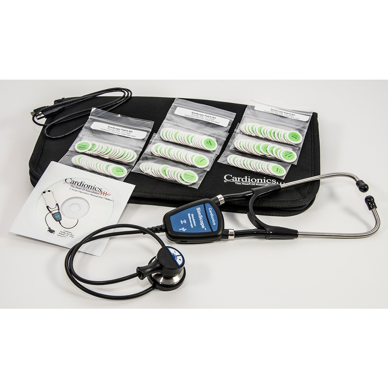 SimScope Electronic Simulation Training Stethoscope with WiFi