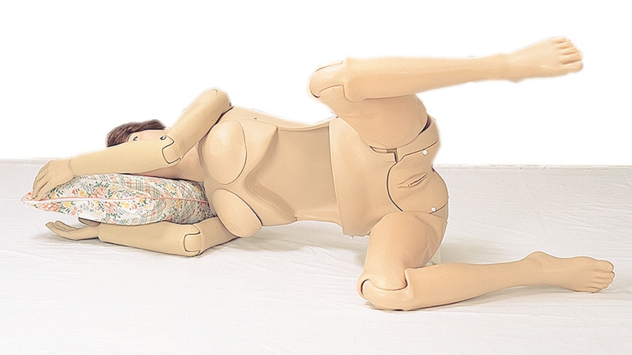 Lateral Position Baby Delivery Method