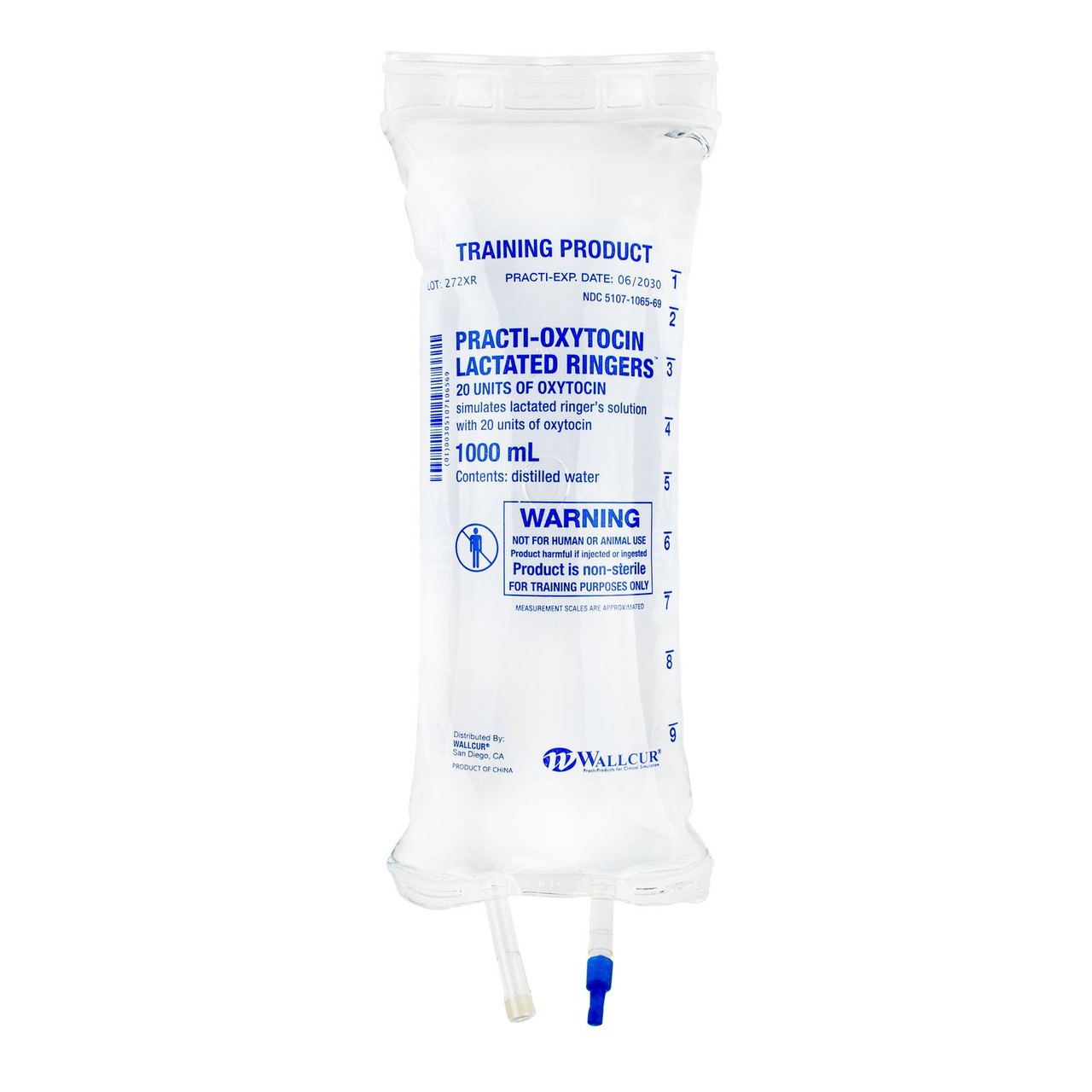 Practi-Oxytocin in Lactated Ringers (20 Units Oxytocin) 1000 mL I.V. Bag - 1 Count