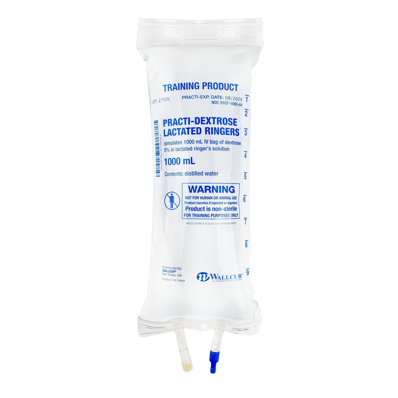 Practi-Dextrose 5% in Lactated Ringers 1000 mL I.V. Bag - 1 Count