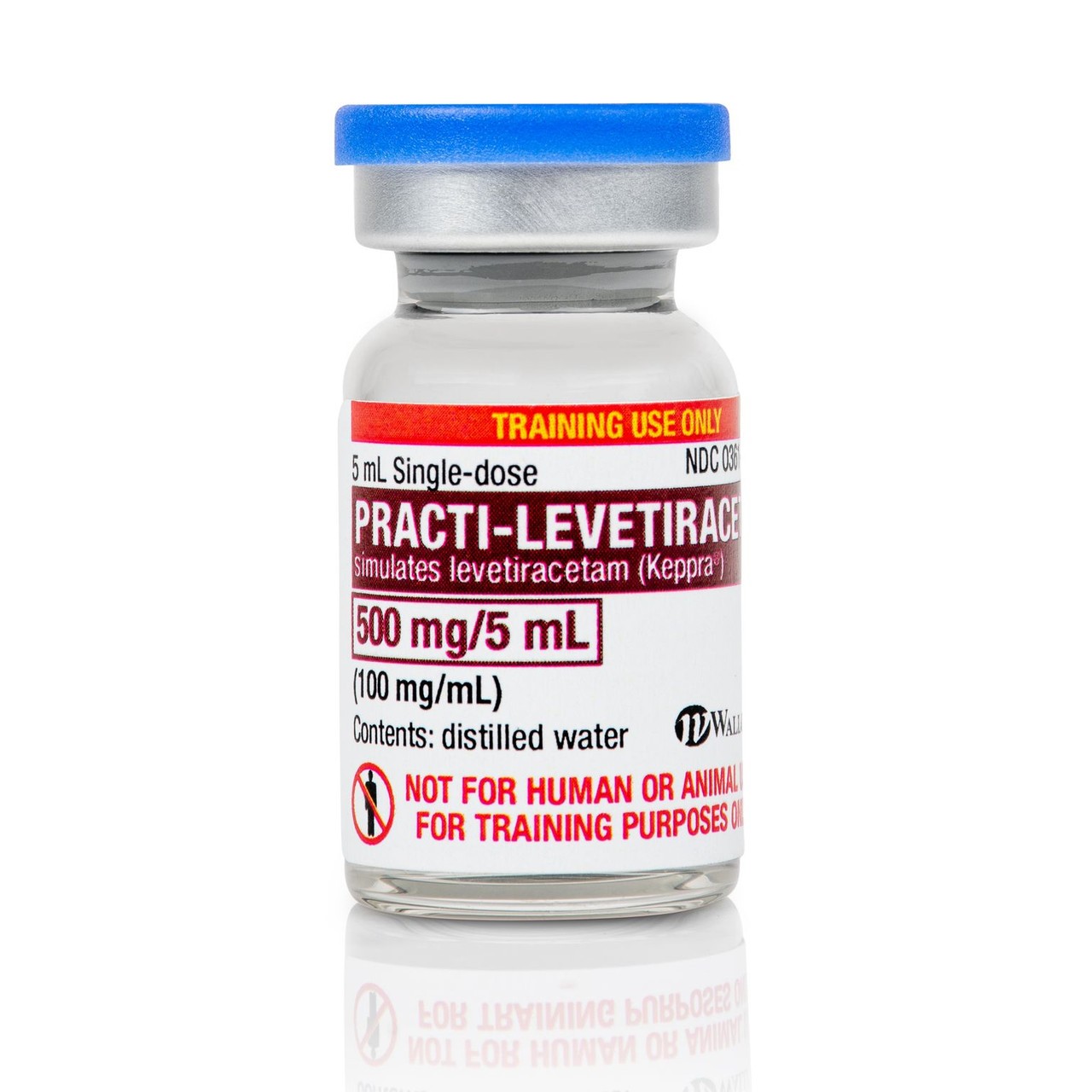 Practi-Levetiracetam (500 mg/5 mL) 5 mL Vial - 40 Count