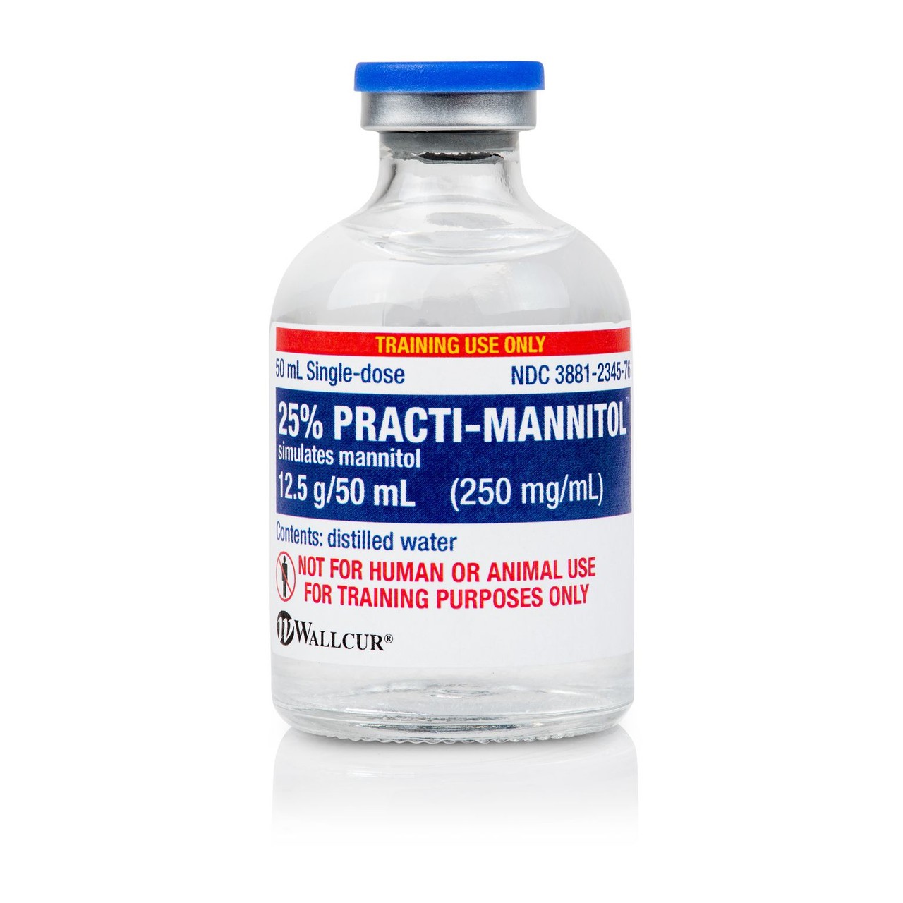 Practi-Mannitol 25% (250 mg/mL) 50 mL Vial - 20 Count