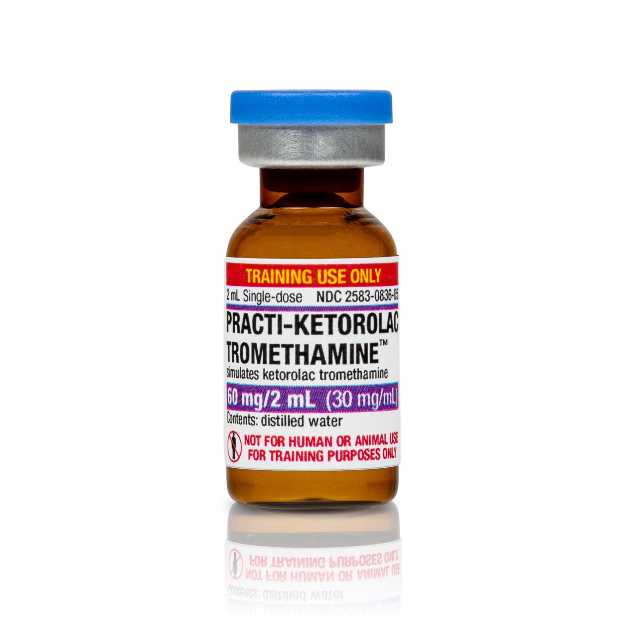 Practi-Ketorolac Tromethamine  (60 mg/2 mL) 2 mL Tint Vial - 40 Count